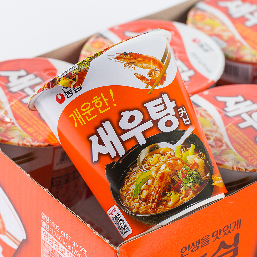 농심 새우탕소컵 67g 1입 - 상세 이미지 3