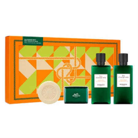 [에르메스] 오도렌지 베르테 바디 스페셜 4종세트_전용 쇼핑백 포함