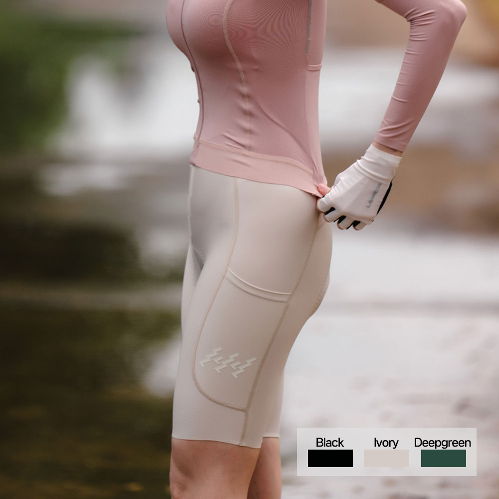 라메다 BETA+ Level 빕숏 자전거의류 자전거바지 2025SSXX488 (여성용) - 상품 이미지