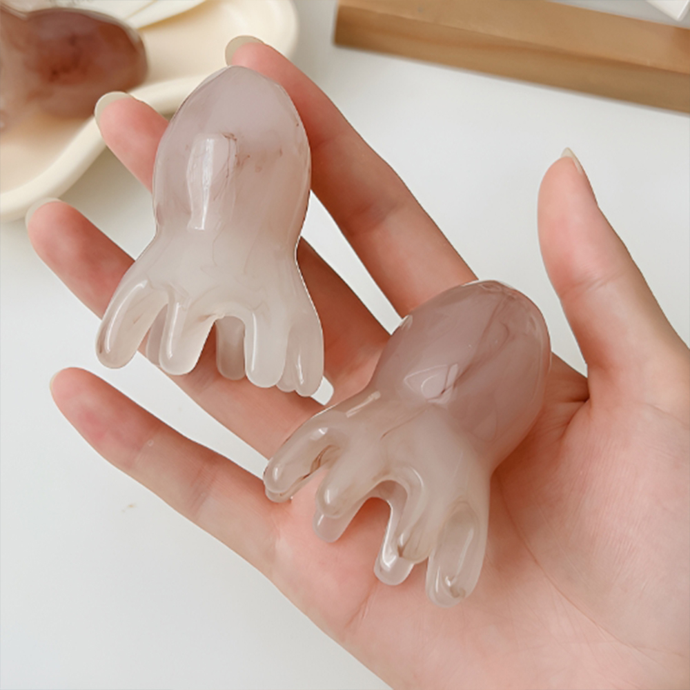 괄사 마사지 도구 얼굴 셀프 바디 마사지기 빼기 승모근 쇄골 두피 림프 순환 붓기 종아리 - 상품 이미지