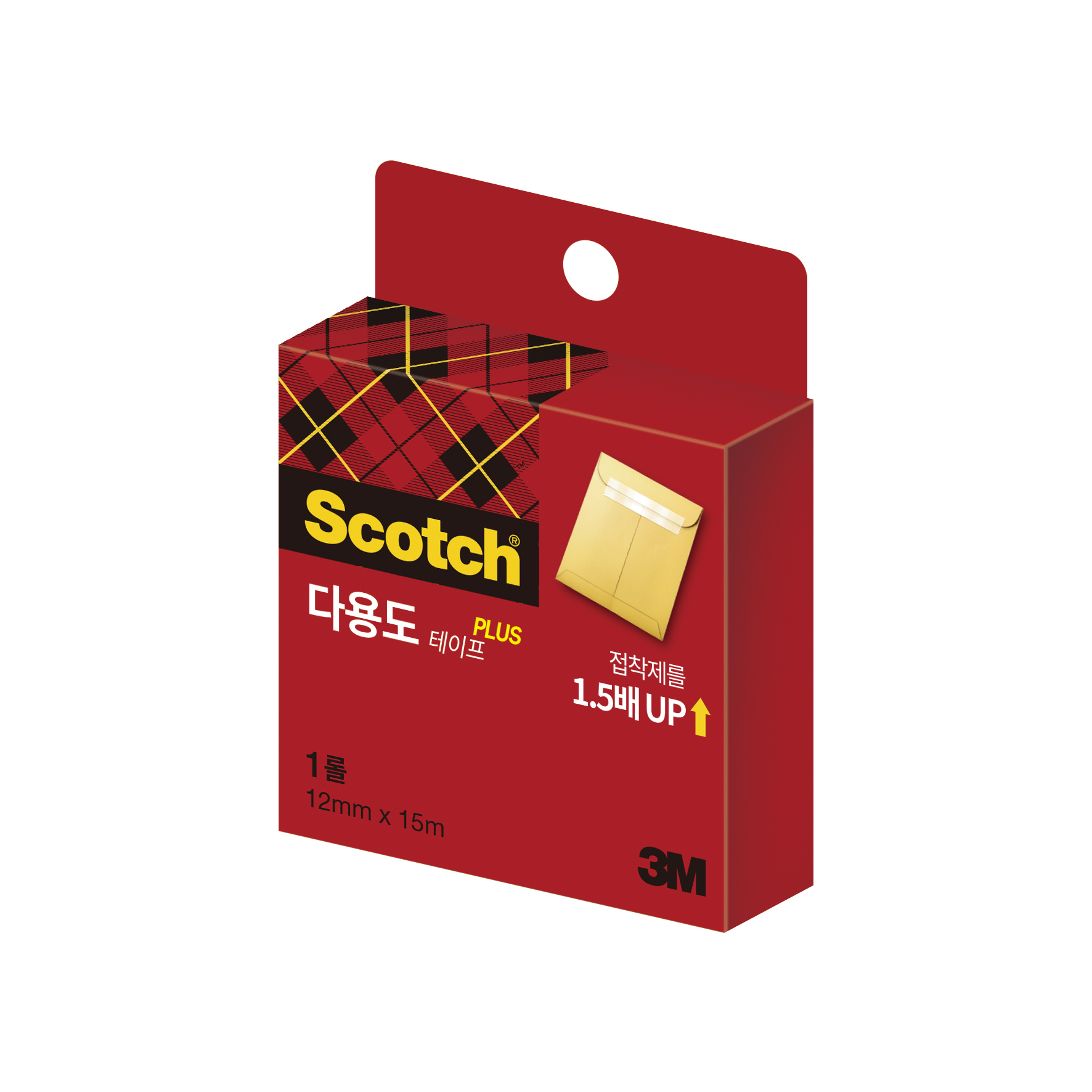 3M 스카치 초강력 다용도 테이프 리필 SH1215R (12mmx15M) - 상품 이미지