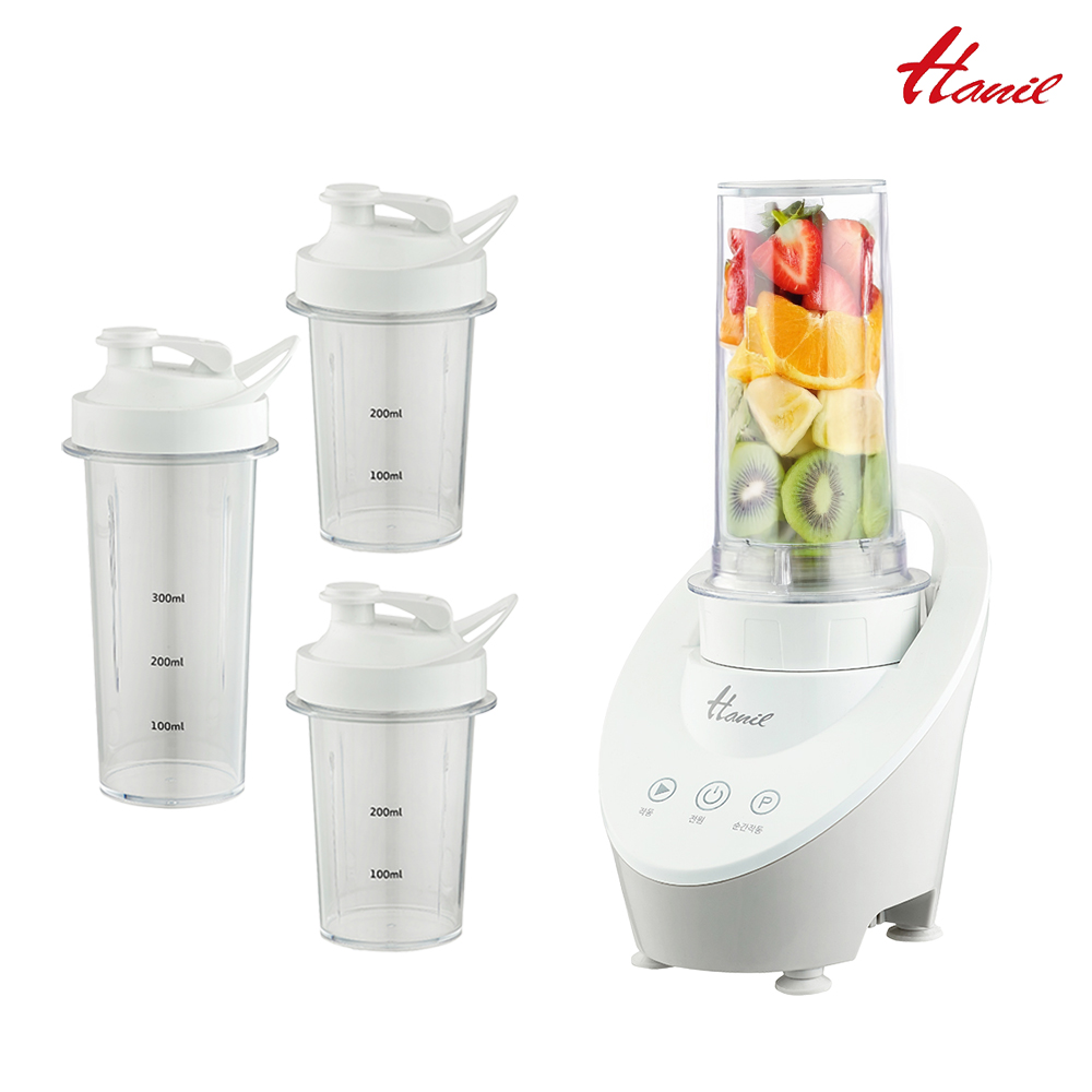 한일 뚝딱 자석 믹서기 미니 블렌더 JLM-331W 휴대용 JLM-300 화이트