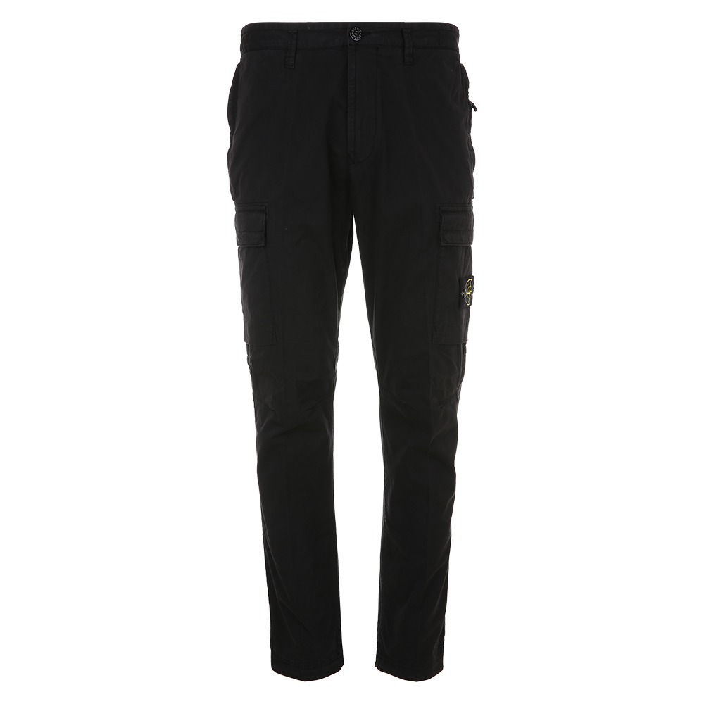 스톤아일랜드 와펜 블랙 카고 팬츠 K1S153100304S0010 V0029 (2025 S/S) SIZE 32,33 - 상품 이미지