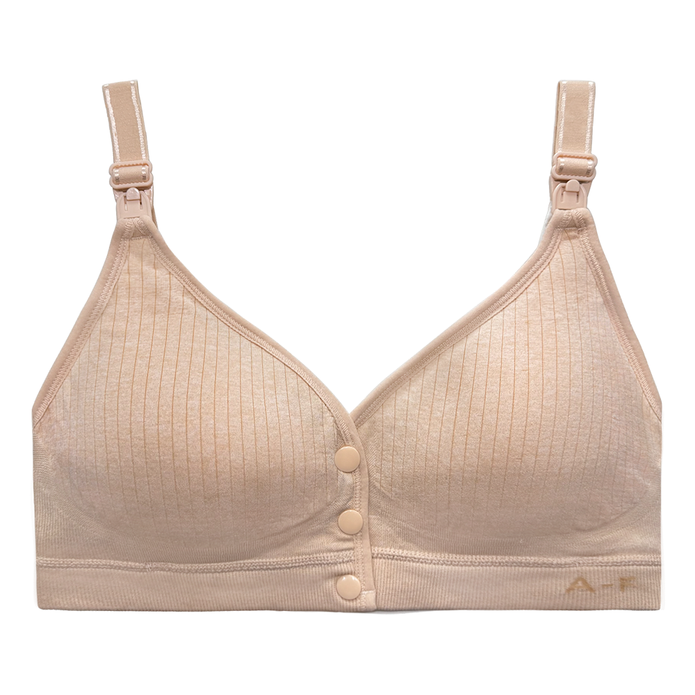 에이투에프 패드일체형 앞버튼 수유브라 노와이어 모유수유 임산부 속옷 빅사이즈