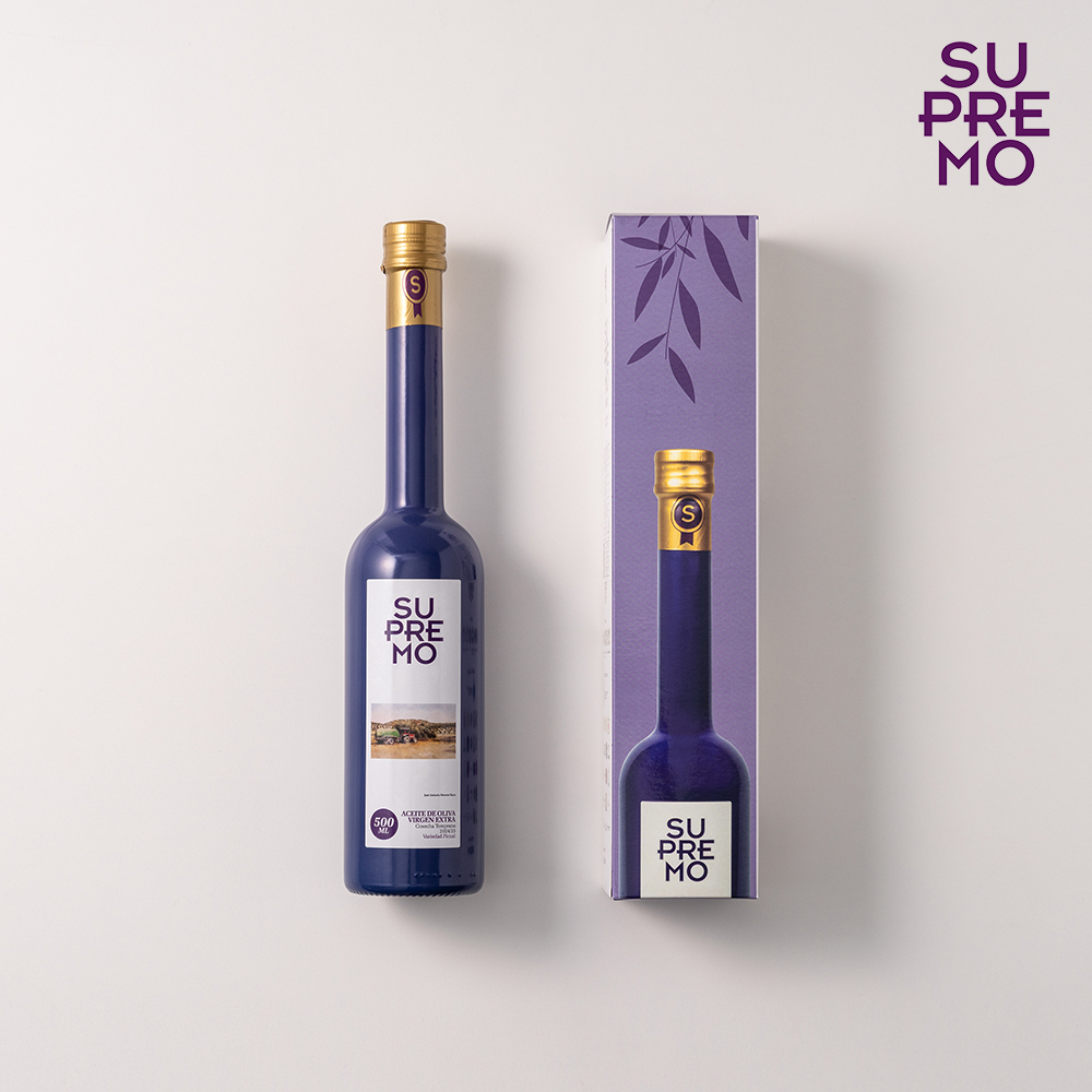 25년 수프리모 엑스트라 버진 올리브오일 피쿠알 500ml + 500ml - 상품 이미지