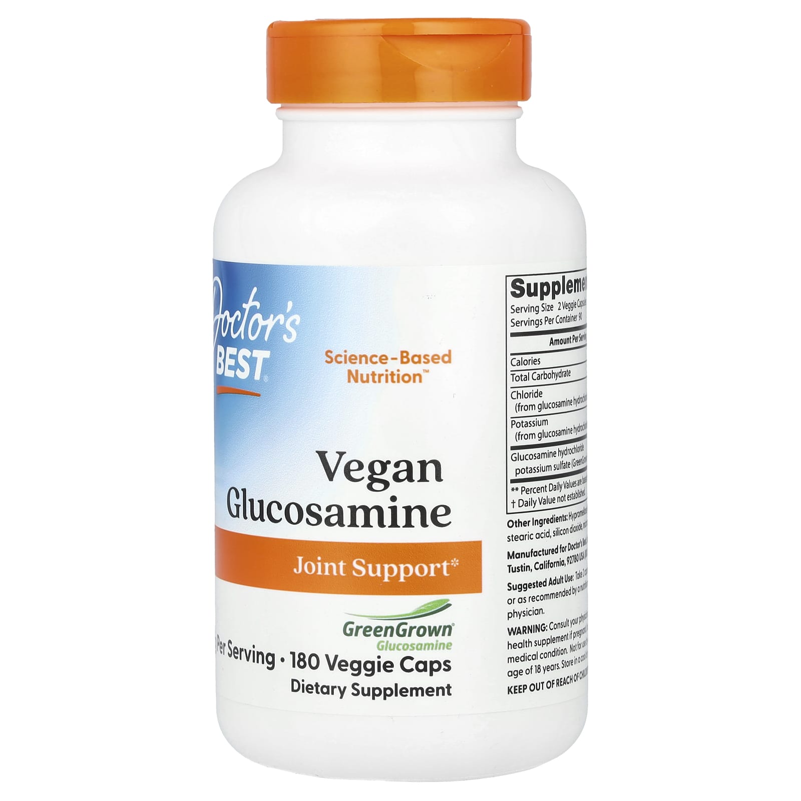 닥터스베스트 글루코사민 1500mg(1캡슐 당 750mg) 180캡슐, 2개 - 상세 이미지 4