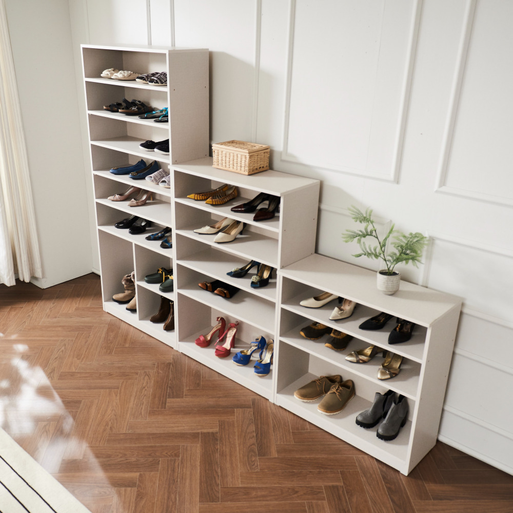 젠 실외신발장 폭좁은 키큰 낮은 야외 400