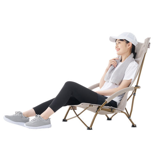 로고스 테스린 메쉬 와이드 로우 체어 이미지 6