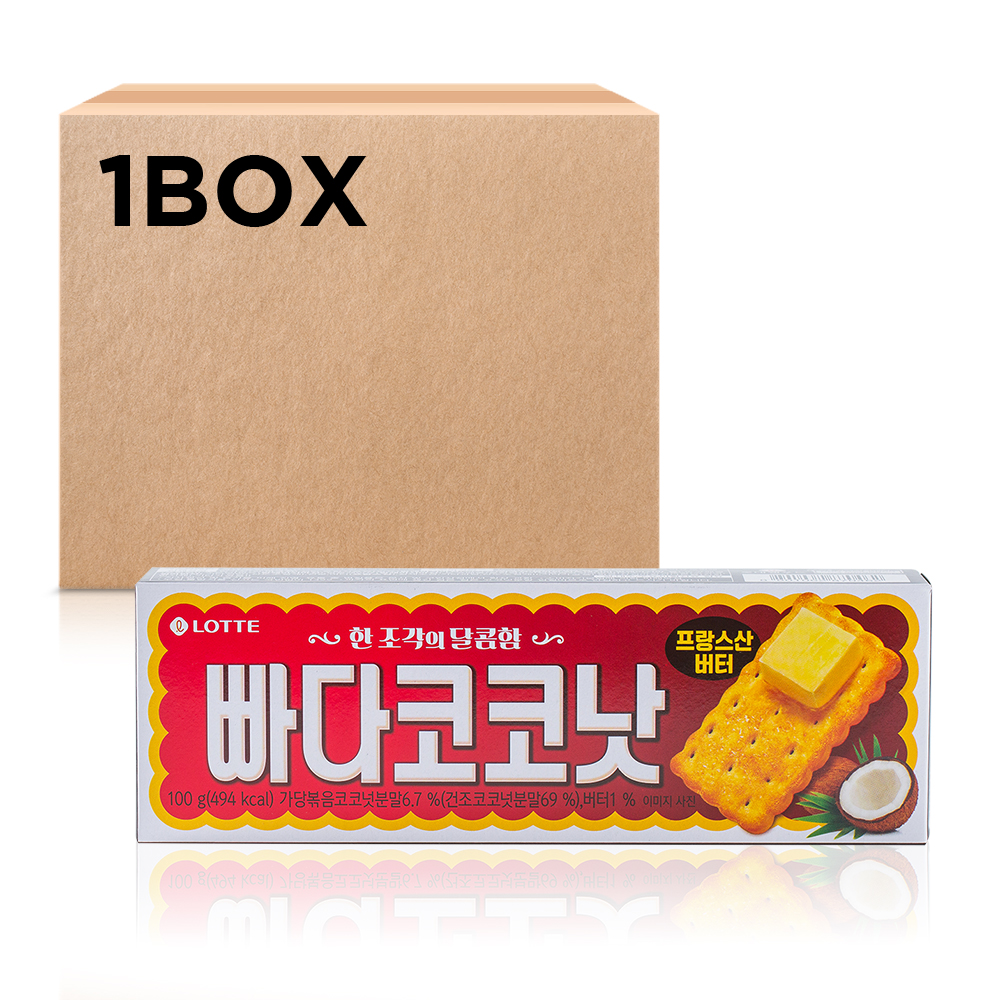 롯데 빠다코코낫 100g 30입 - 상품 이미지