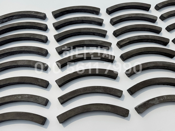 곡선와편 U와편 / 하다건재 전통담장타일 와편타일