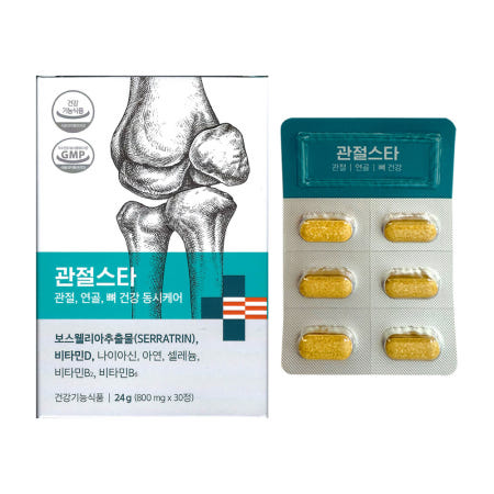 나우케어 관절스타 800mg x 30정 1개