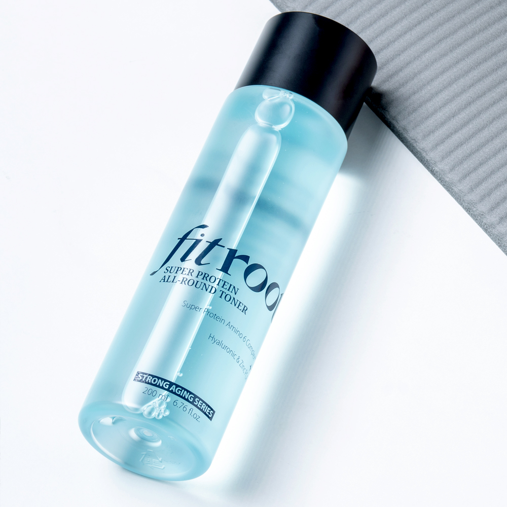 [1+1]피트루트 슈퍼프로틴 올라운드 스킨토너 200ml 속건조 각질유분 진정 히알루론 판테놀 징크 세라마이드 - 상세 이미지 4