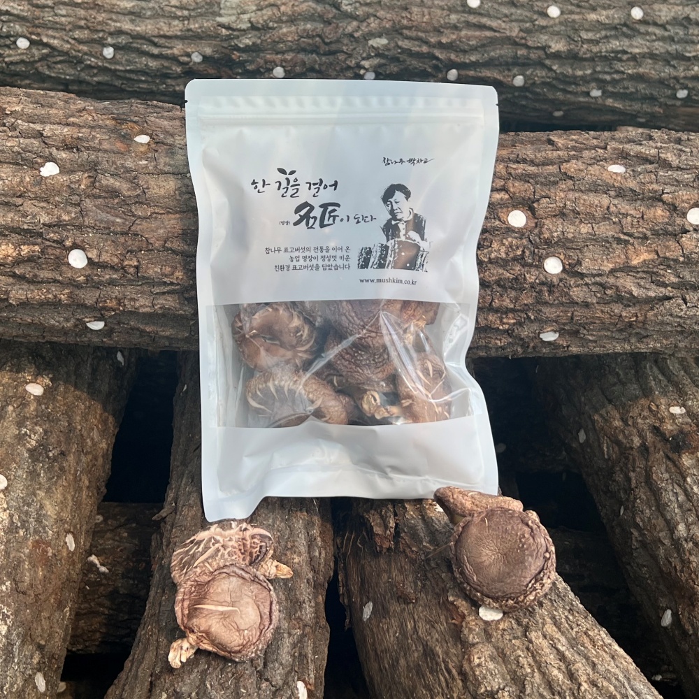 유기농 건표고버섯 슬라이스, 통버섯 100g - 상세 이미지 3