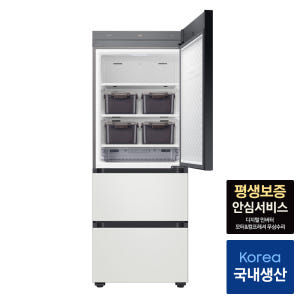 삼성 비스포크 AI 냉장고 김치냉장고 키친핏 RM70F63R2A RQ33... 개봉기 | 실사용 후기 - 상품 이미지 3