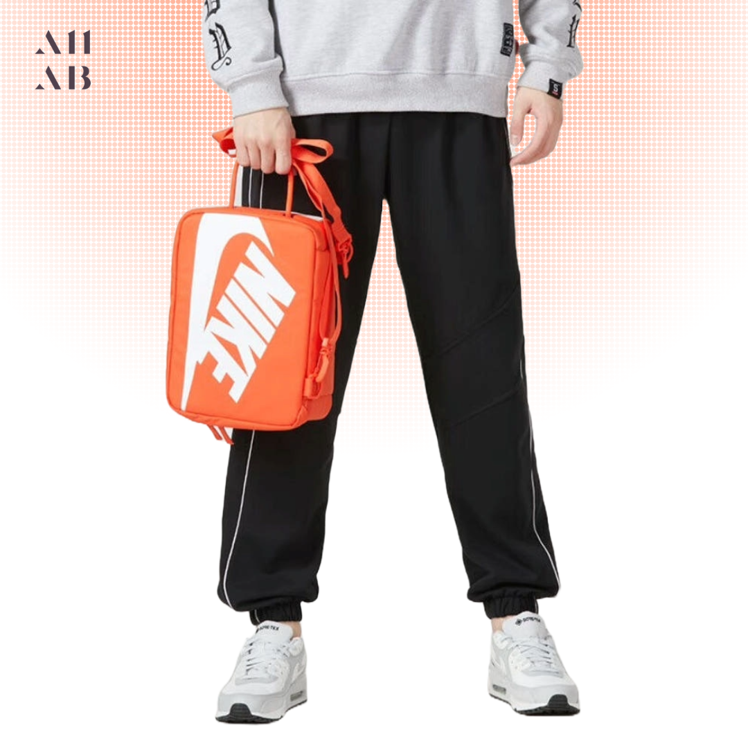 [N배송] 나이키 슈박스 축구화 골프화 운동화 가방 신발 주머니 프리미엄 슈즈백 오렌지(8L)