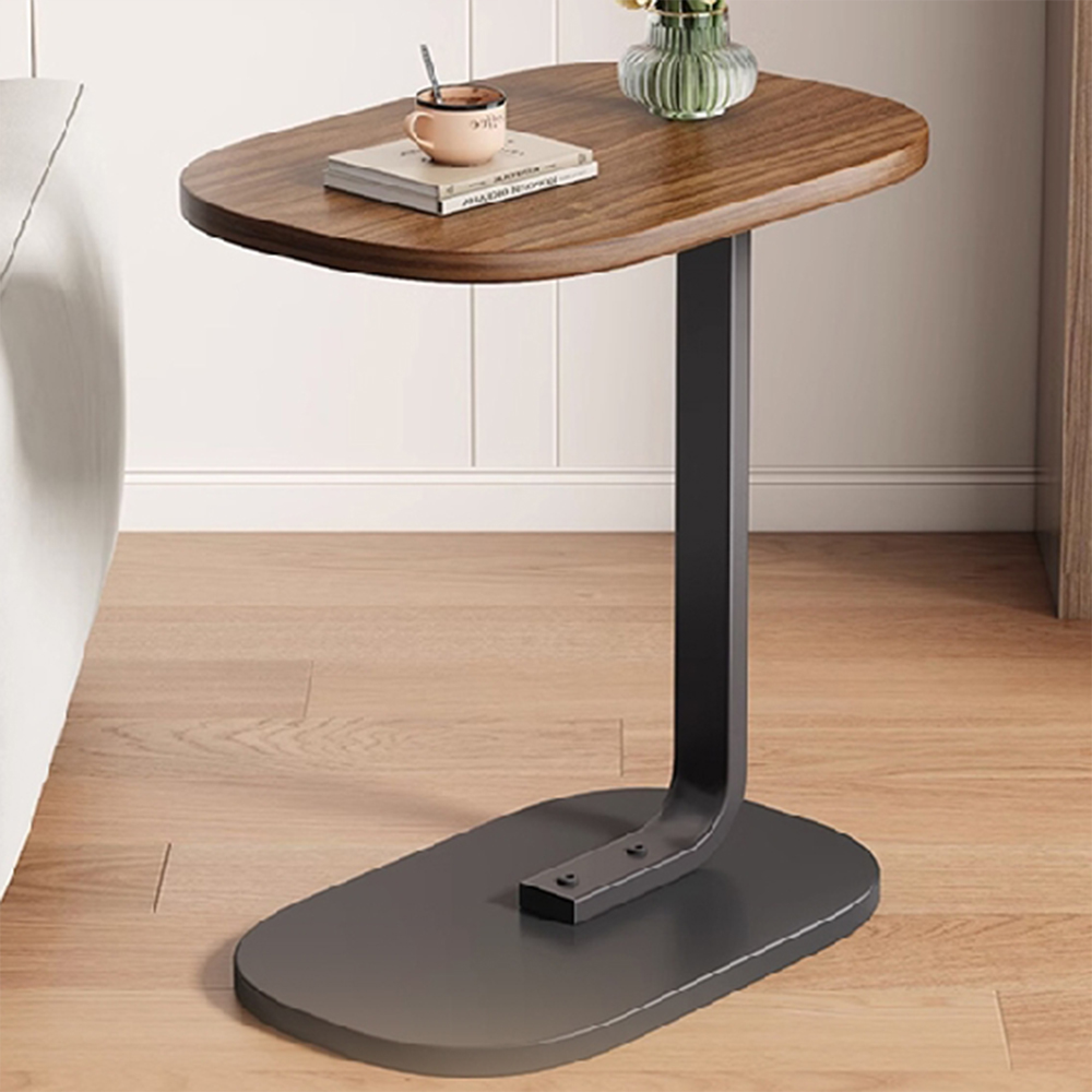 침대 사이드 테이블 스텐 쇼파 테이블 보조 간이 선반 미니 옆 협탁 사각 작은 원목 우드