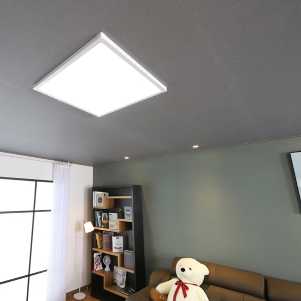 LED 엣지 더스타일 평판 조명 640×640mm 50W 주광색 전등 비츠온 - 상세 이미지 5