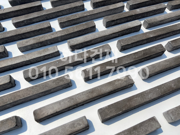 직선와편 일자와편 / 하다건재 전통담장타일 와편타일