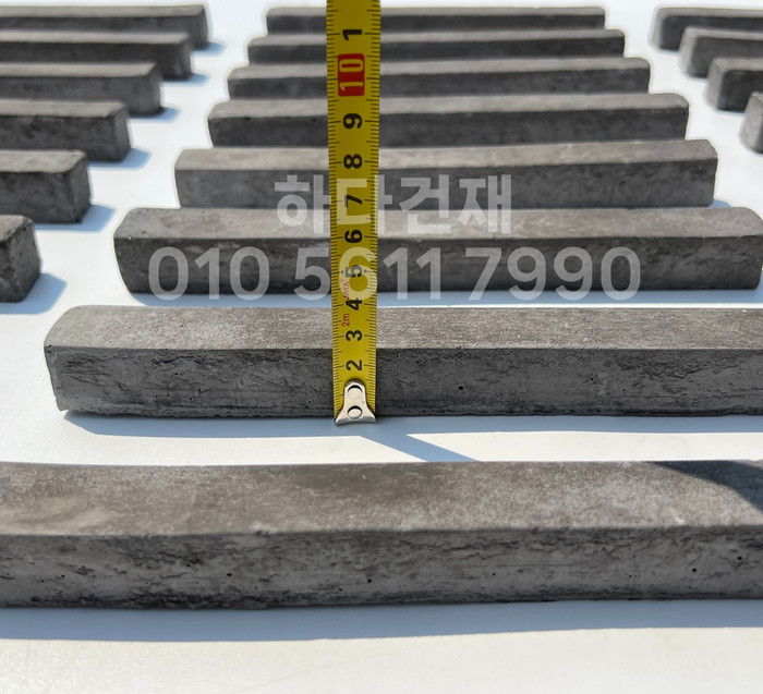 직선와편 일자와편 / 하다건재 전통담장타일 와편타일