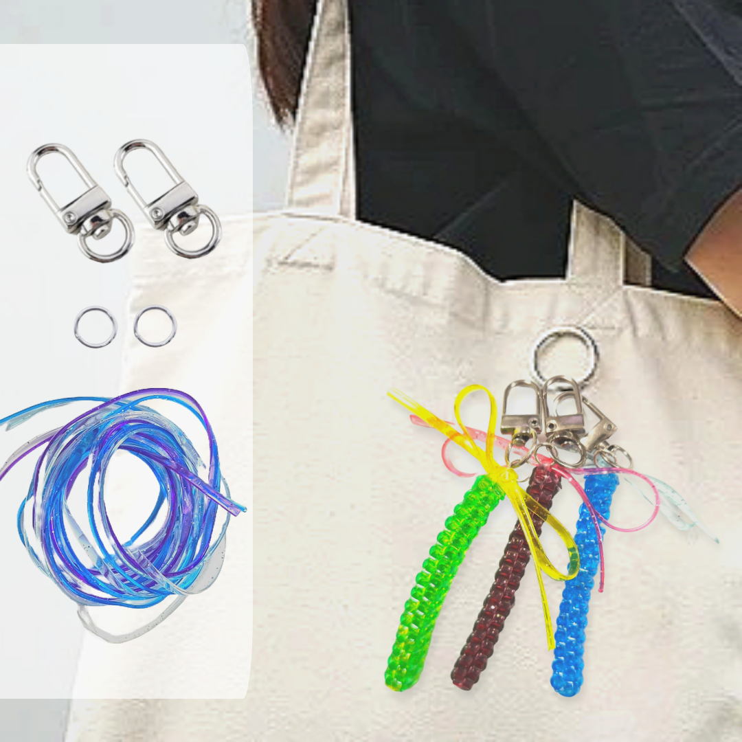 스쿠비두 룰라끈 키링 DIY 세트 매듭 공예 만들기 - 상품 이미지