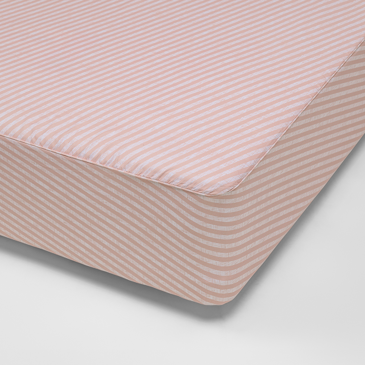 마이하우스 알러지케어 진드기차단 홑겹 침대 매트리스커버 쉐어 (핑크), SS(슈퍼싱글)