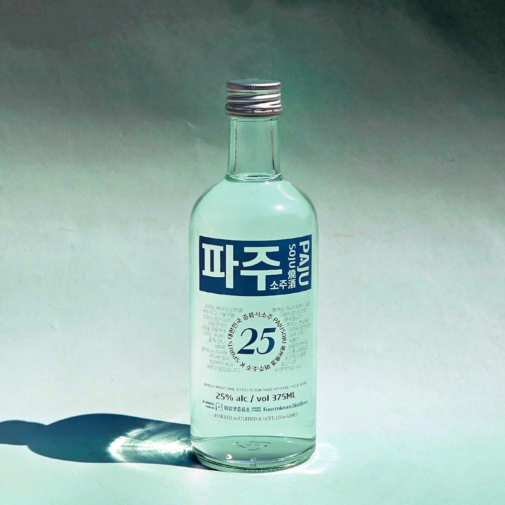 소주랩소디 출연 미음넷증류소 파주소주 파주25 375ml 25% 증류식소주 1병 - 상세 이미지 4
