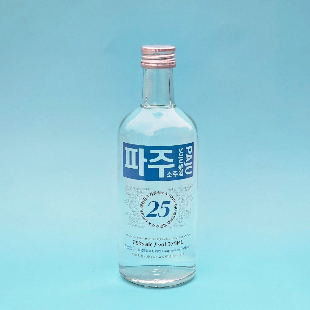 소주랩소디 출연 미음넷증류소 파주소주 파주25 375ml 25% 증류식소주 1병 - 상세 이미지 3