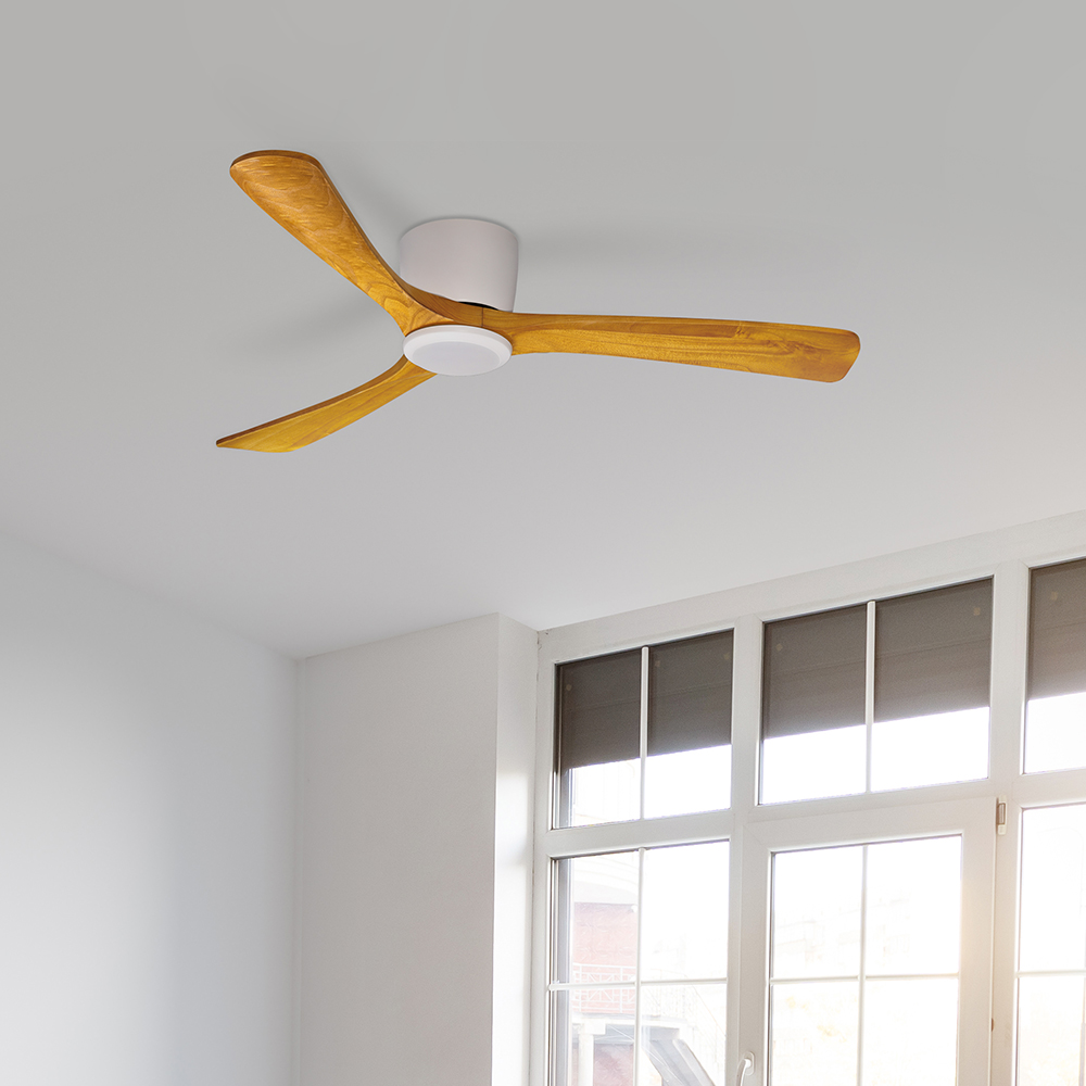 페라 우디 실링팬 우드 원목 거실 안방 카페 저소음 132cm(52인치) 이미지 8