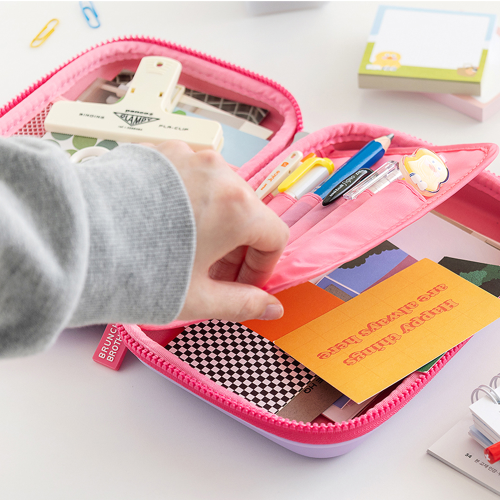 다꾸파우치 분리수납 칸막이 파우치 충전기파우치 구름이 - 상세 이미지 2