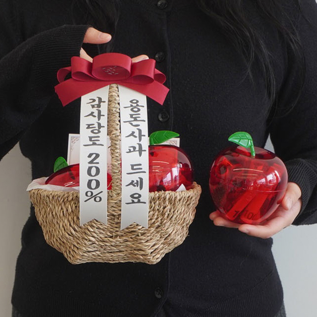 애플 용돈박스 현관문 이벤트 부모님 반전용돈타입 어버이날 현금상자 와이프생일