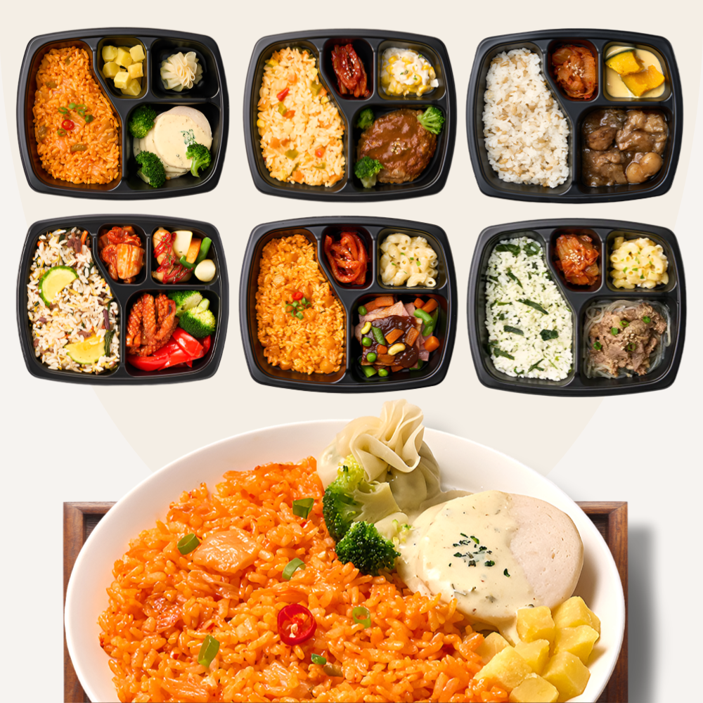 시즌2 냉동도시락 탄단지 6종12팩 단백질 반찬 아침식사 점심도시락배달 저녁 직장인 2주