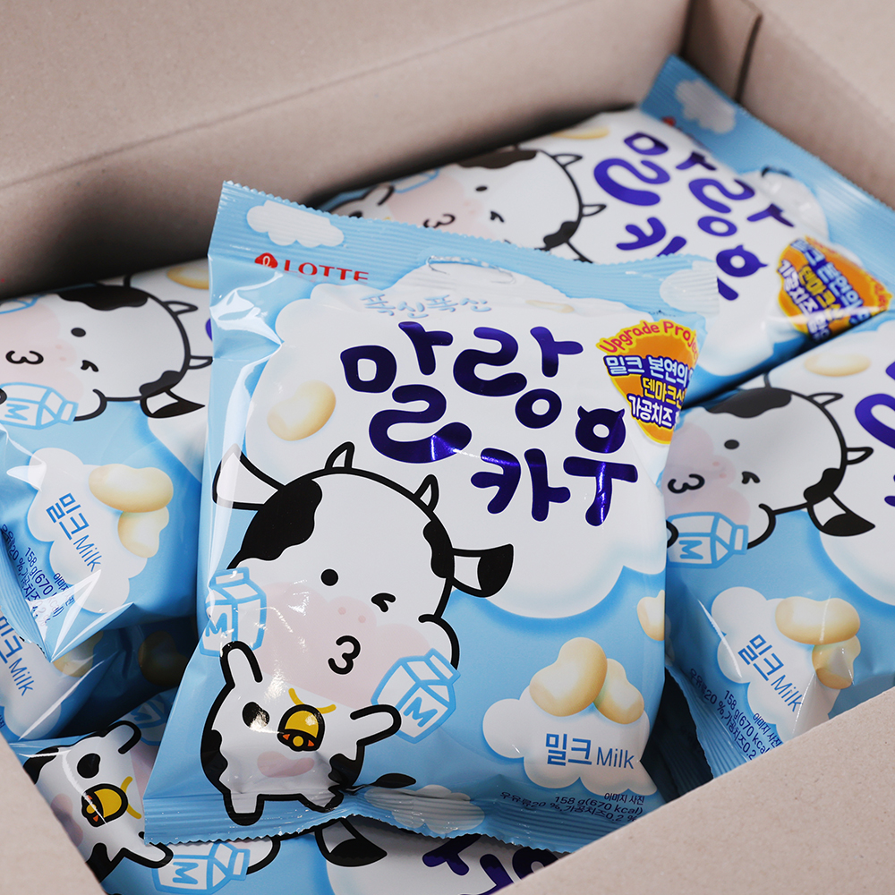 롯데 말랑카우 밀크 158g 8입 - 상세 이미지 3