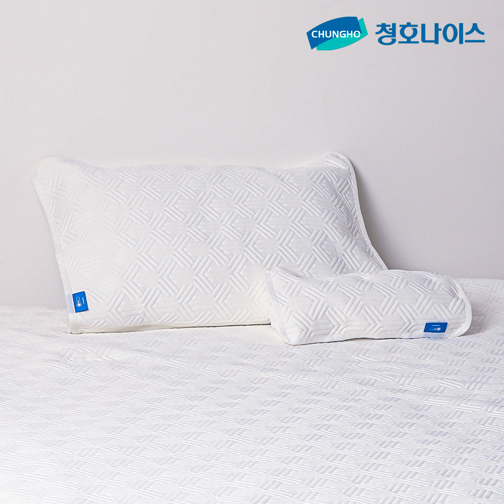 청호나이스 아이스필 얼음 냉감매트 아기용 항균 베게커버1EA 화이트, Q(퀸) - 상세 이미지 5