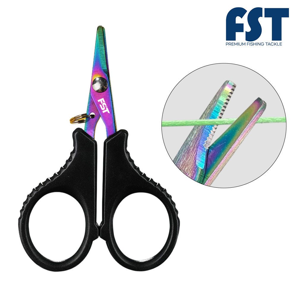 라인커터 낚시 합사 가위 티타늄코팅