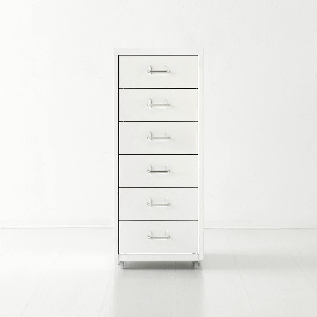 피하 서랍장 28x41x69, 6단, 화이트 4825.1268