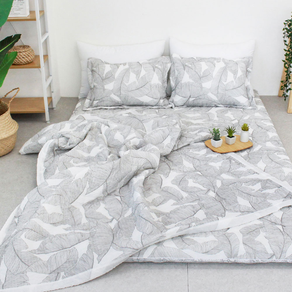 아르떼베딩 시원한 리플 시어서커 여름 미끄럼방지 냉감 이불 바닥 요매트 리프 S