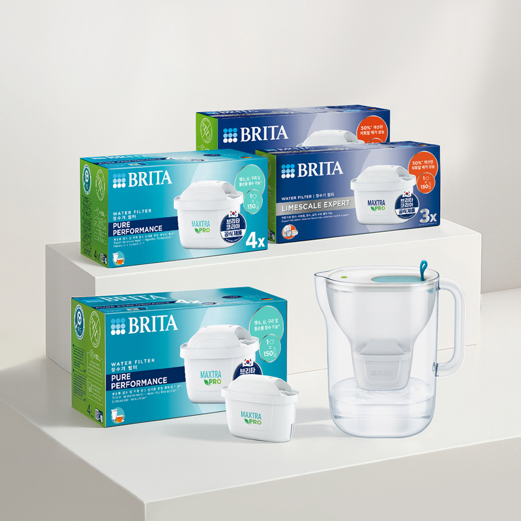 [N단독] 브리타 스타일 XL 3.6L+기본 1입+퓨어 8입+라임 6입+NPay 5%적립