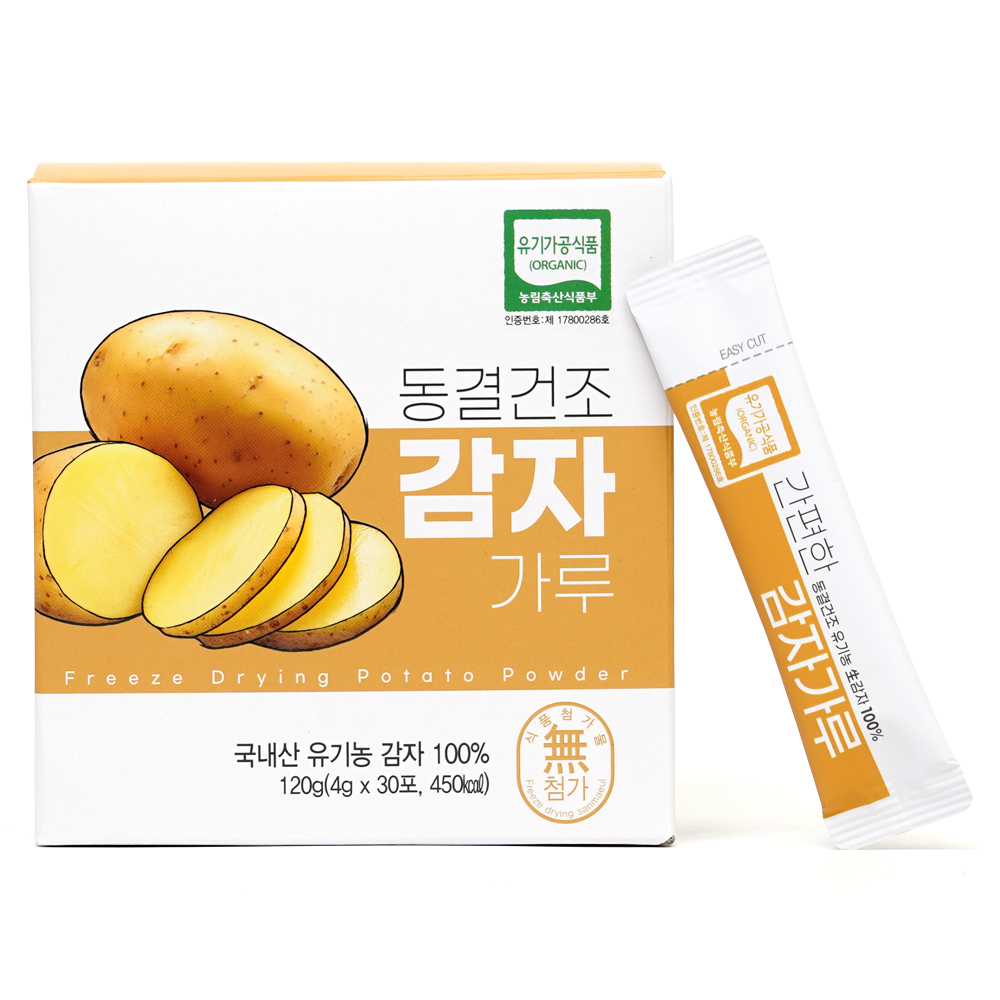 산마을 동결건조 유기농 감자가루 100g - 상세 이미지 2