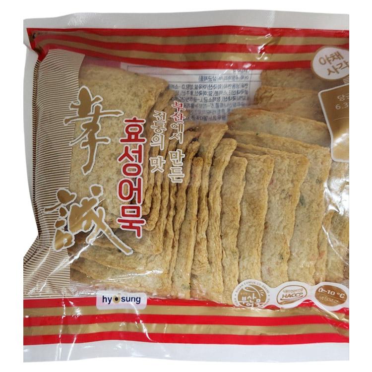 원하프] 효성어묵(야채사각) 750G/효성어묵 [고객만족 총알배송 : 원하프