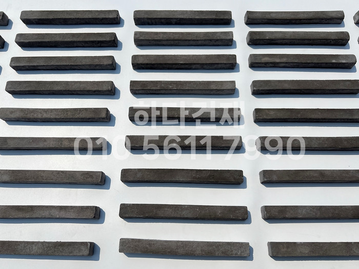 직선와편 일자와편 / 하다건재 전통담장타일 와편타일