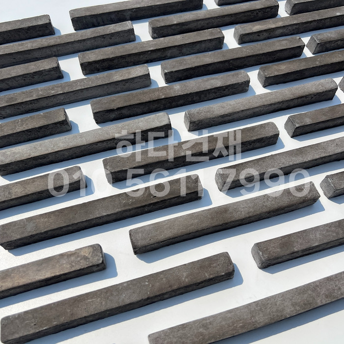 직선와편 일자와편 / 하다건재 전통담장타일 와편타일