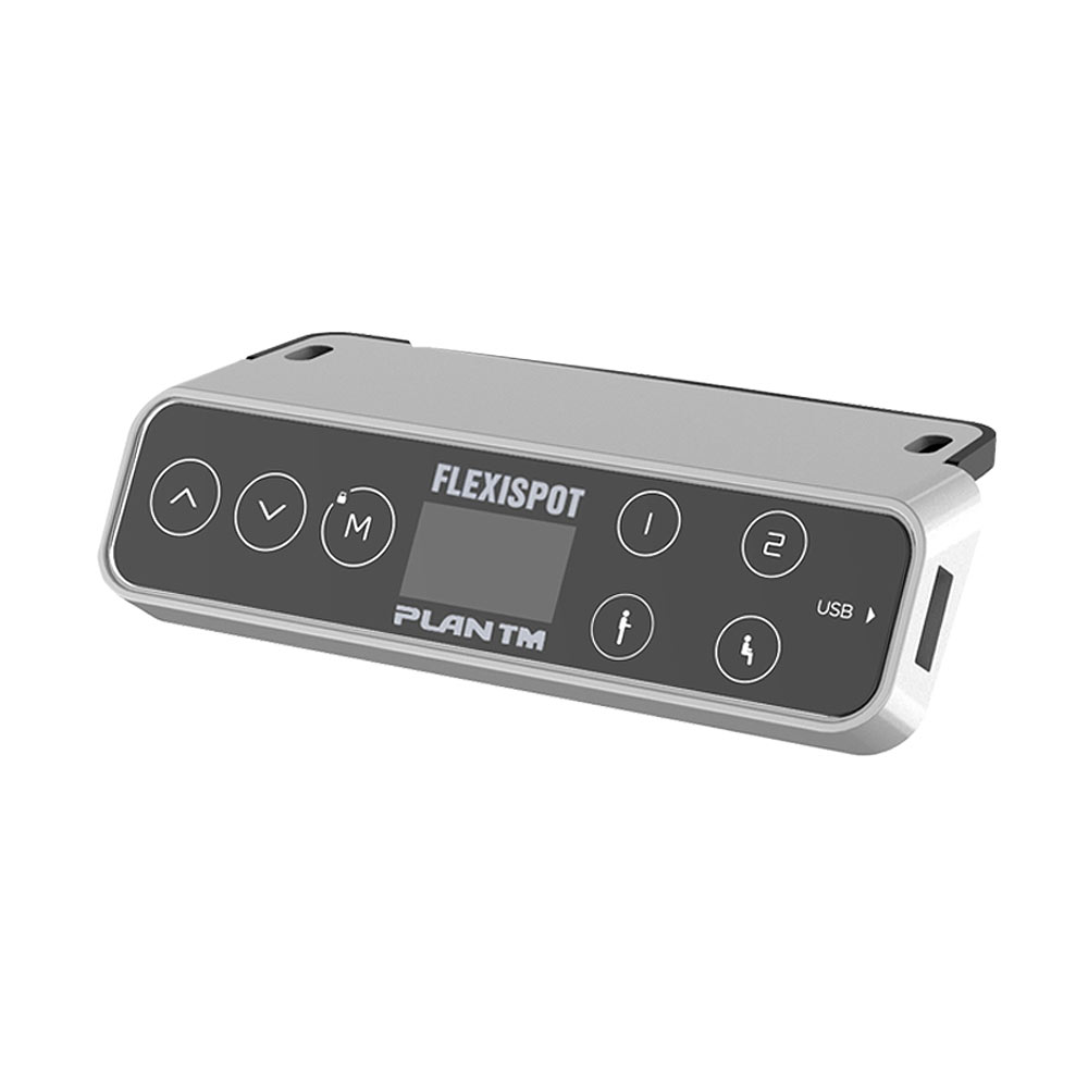 플랜티엠 FlexiSpot 듀얼모터 스탠딩책상 모션데스크 E7화이트 베이직형W1200블랙 - 상세 이미지 4
