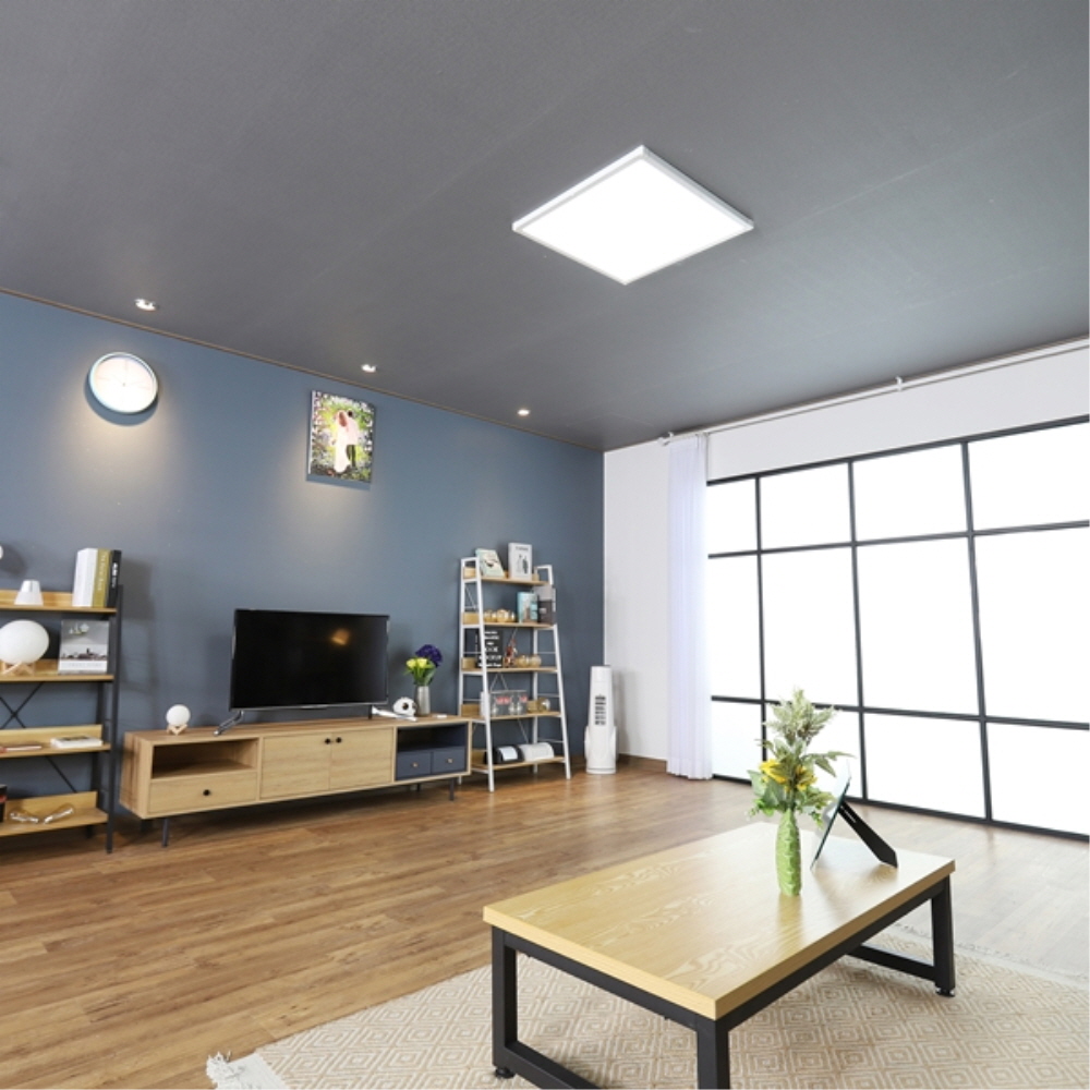 LED 엣지 더스타일 평판 조명 640×640mm 50W 주광색 전등 비츠온 - 상세 이미지 2