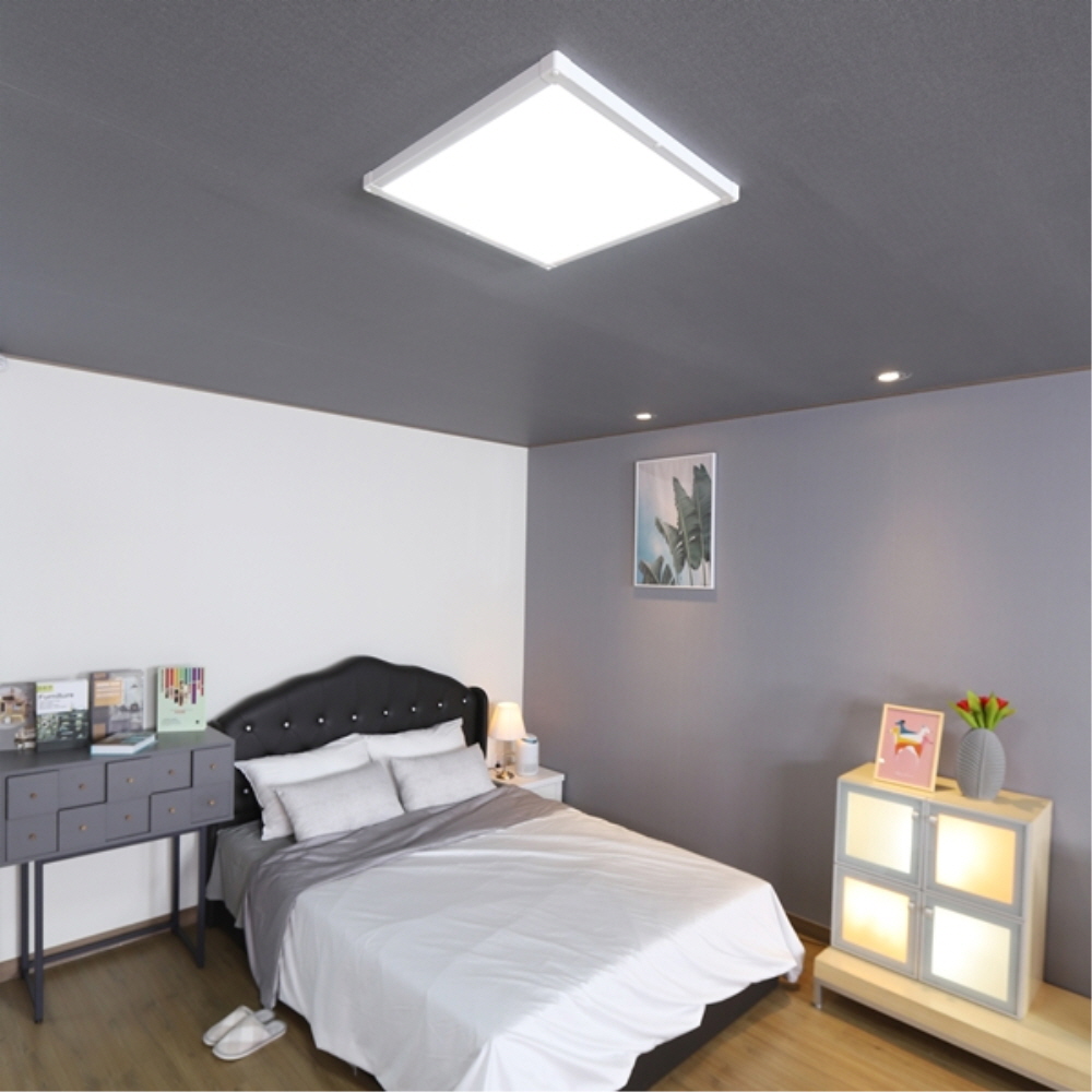 LED 엣지 더스타일 평판 조명 520×520mm 40W 주광색 전등 비츠온 이미지 6