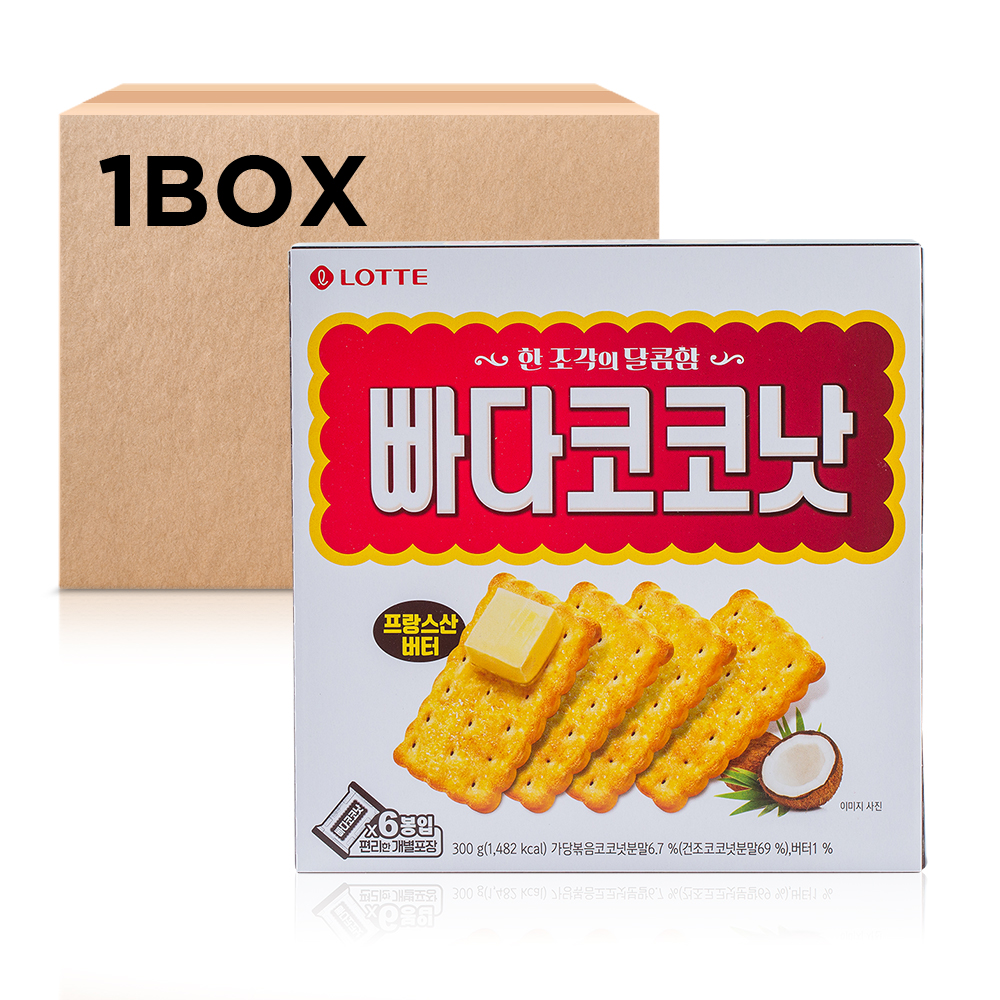롯데 빠다코코낫 300g 12입 - 상품 이미지