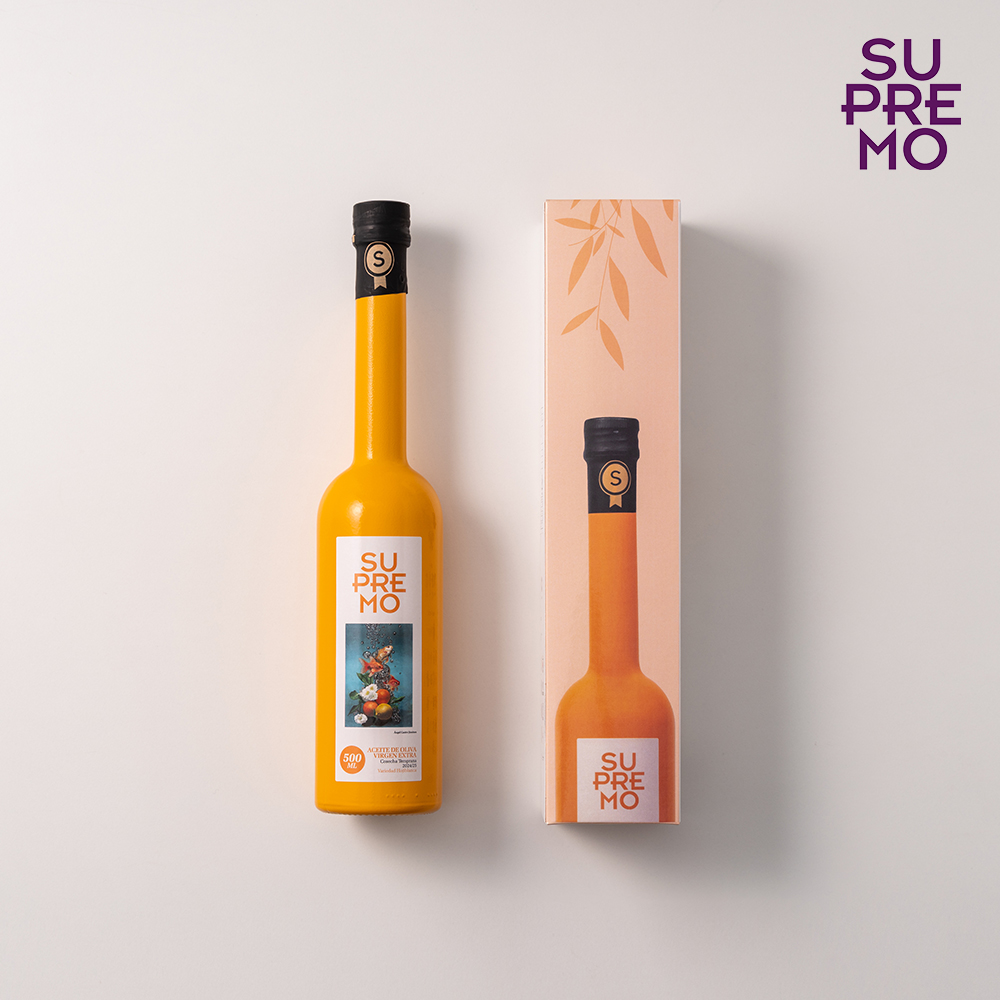 올리오올리바 수프리모 엑스트라 버진 올리브 오일 오히블랑카 500ml + 500ml - 상품 이미지