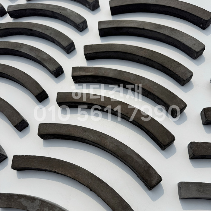 곡선와편 U와편 / 하다건재 전통담장타일 와편타일