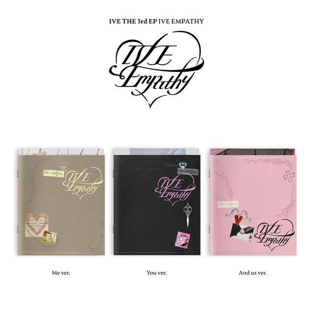 4種セット）アイブIVEエンパシーアルバムLevel Heart EMPATHY Artiture