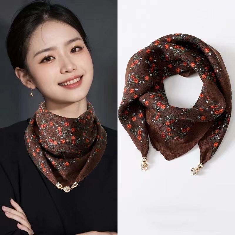 홈쇼핑 파리 E 블링 패션 링 스카프 여성 올매치 쁘띠 스카프 - 상세 이미지 3