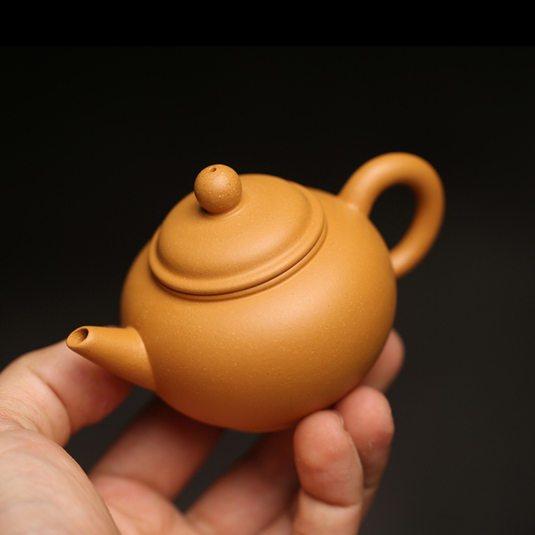 [자사호] 더큰솔 원광단니 소아 수평호 이싱 자사호 보이차 공부차 다도 다관 100ml